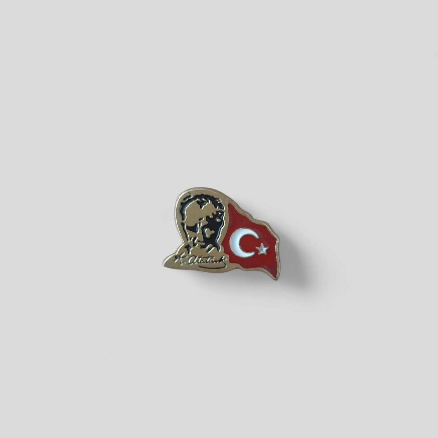 TÜRK BAYRAKLI ATATÜRK  ROZET