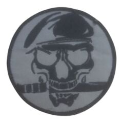 KOMANDO  BERELİ KURUKAFA RESİMLİ CIRTLI ARMA/PATCH/ PEÇ MODEL