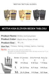 siyah Taktik parmaksız eldiven sert Knuckle Paintball Airsoft avcılık savaş sürme yürüyüş askeri yarım parmak eldiven